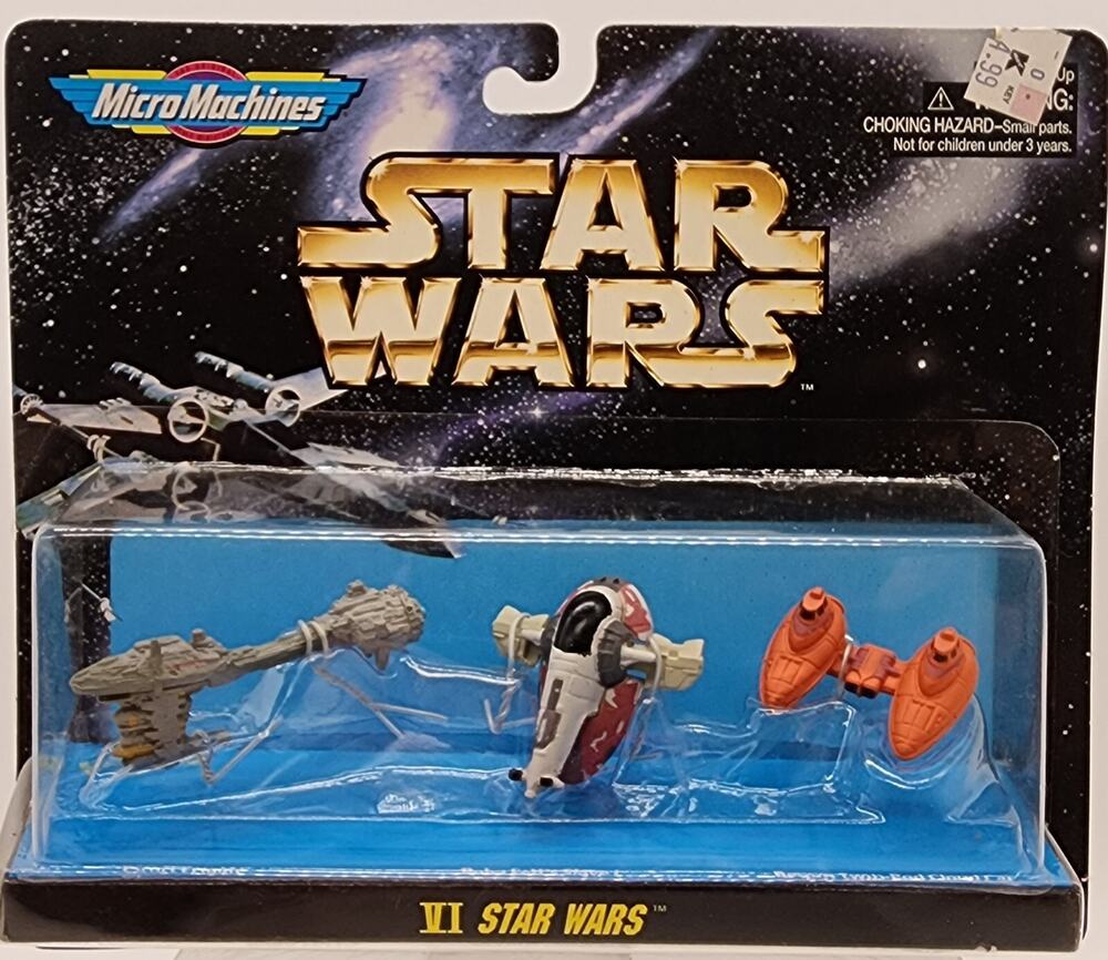 Star Wars VI Micro Machines Play Set VINTAGE 1997 NEW